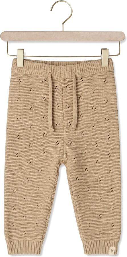 LIL' ATELIER Baby Broeken Nbnlaguna Knit Pant Lil Beige