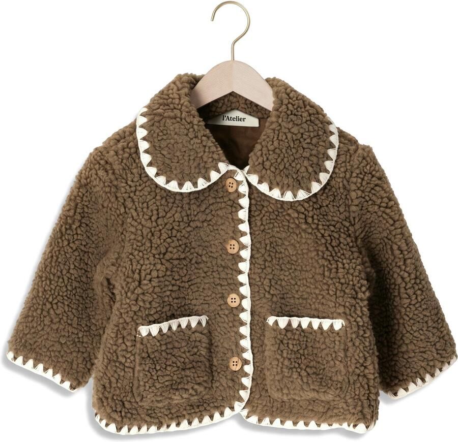 LIL' ATELIER Baby Jassen Nbflajo Loose Jacket Lil Groen