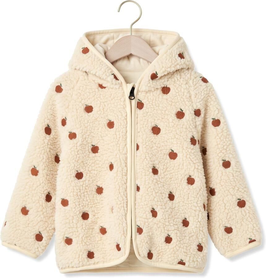 LIL' ATELIER Baby Jassen Nbfnalo Sia Loose Sherpa Jacket Lil Creme