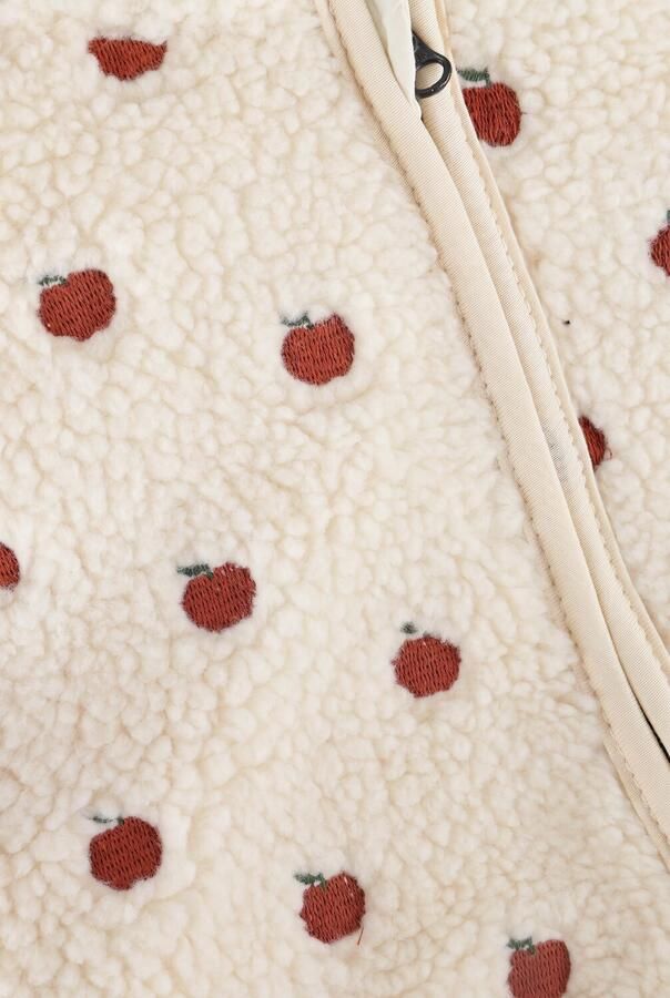 LIL' ATELIER Baby Jassen Nbfnalo Sia Loose Sherpa Jacket Lil Creme - Foto 3