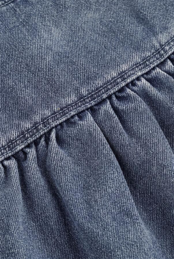 LIL' ATELIER Baby Jurken Nbfobello Loose Dnm Spencer 1144-se Lil Blauw - Foto 2