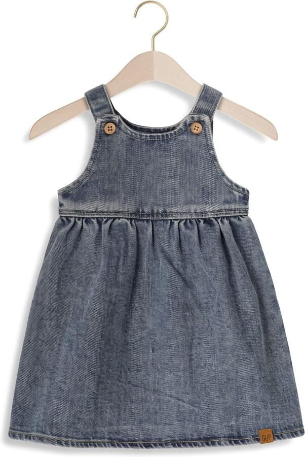 LIL' ATELIER Baby Jurken Nbfobello Loose Dnm Spencer 1144-se Lil Blauw