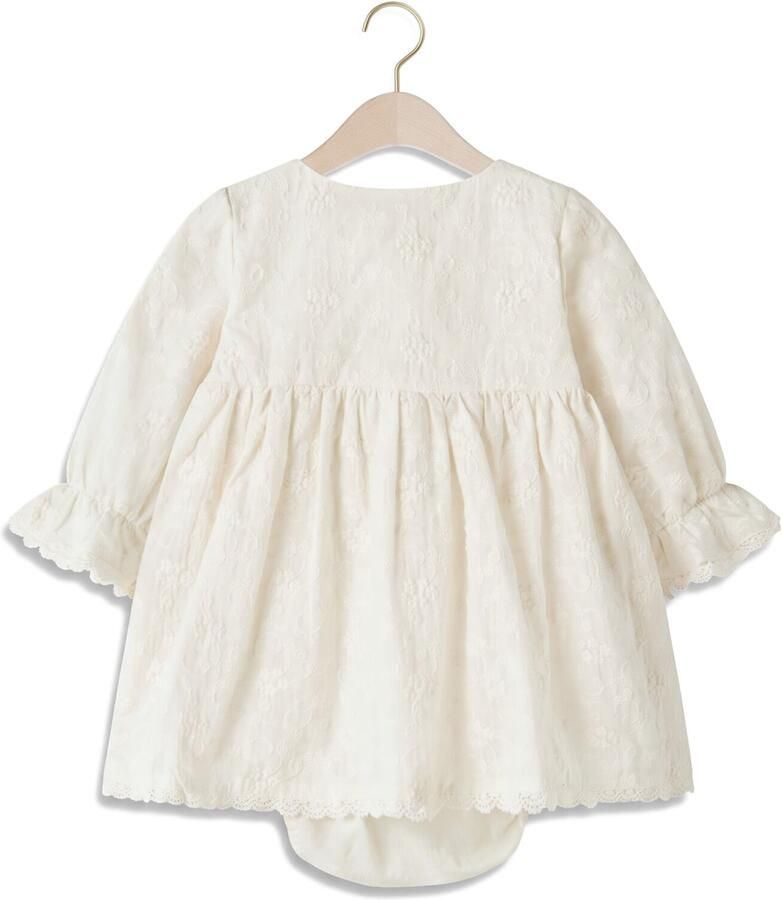 LIL' ATELIER Baby Jurken Nbfrenna Ls Loose Body Dress Lil Creme - Foto 2
