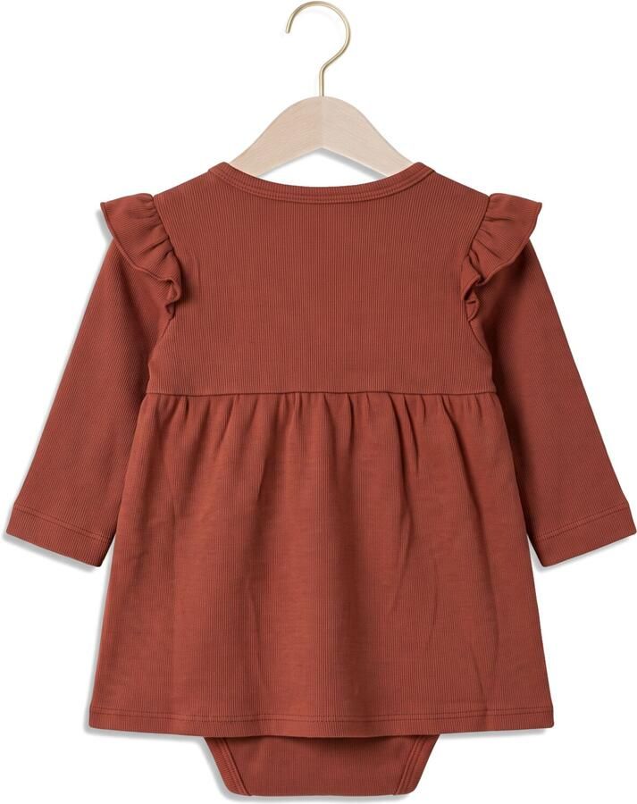 LIL' ATELIER Baby Jurken Nbfthoro Ls Loose Body Dress Lil Bruin - Foto 2