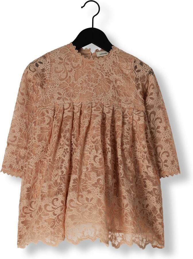 LIL' ATELIER Baby Jurken Nmfroseli Ls Loose Dress Lil Lichtroze - Foto 2