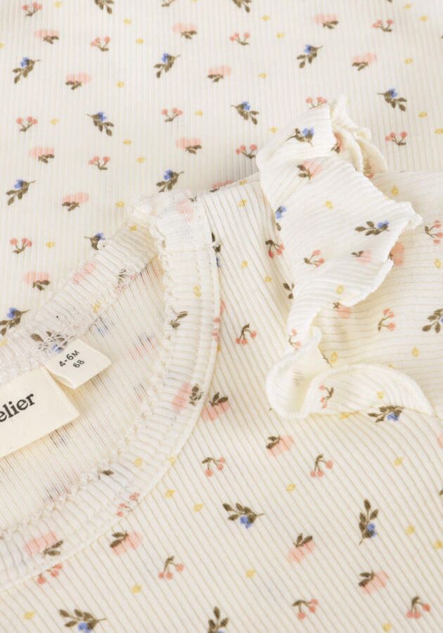 LIL' ATELIER Baby Rompers Nbfgago Kik Ss Slim Body Lil Ecru