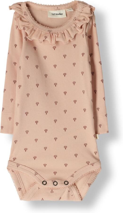 LIL' ATELIER Baby Rompers Nbfgago Kis Ls Slim Body Lil Roze - Foto 2