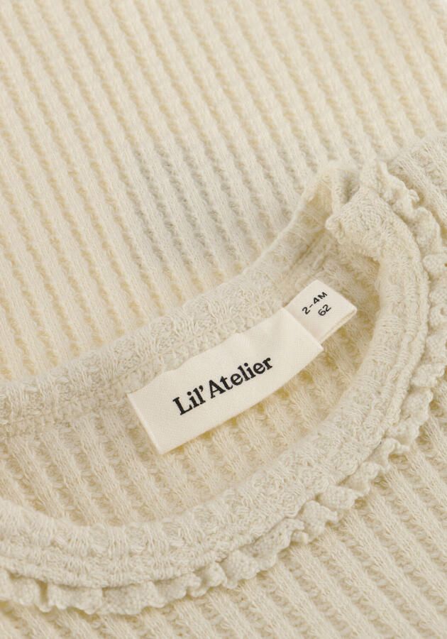 LIL' ATELIER Baby Rompers Nbfosanne Ls Slim Body Lil Creme - Foto 3