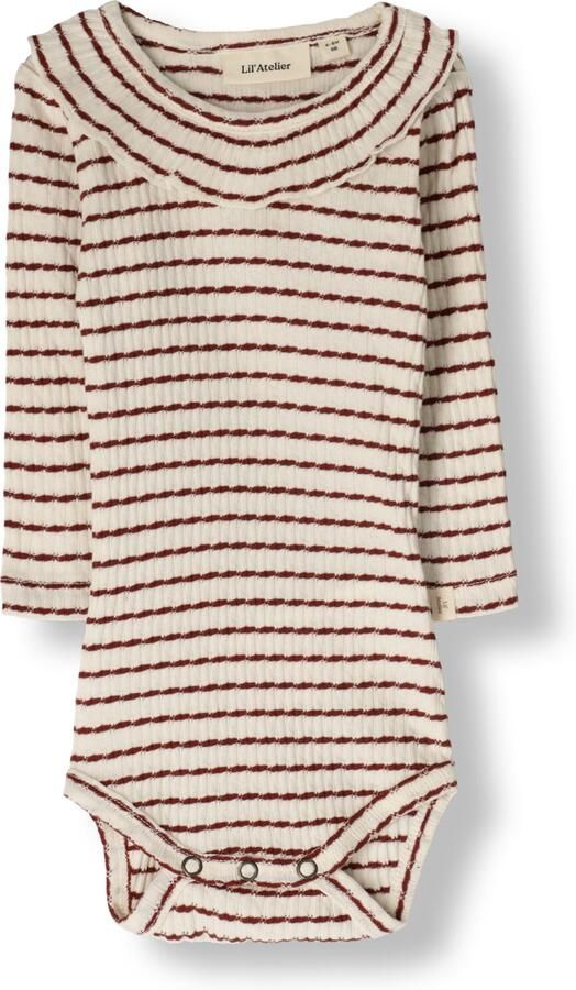 LIL' ATELIER Baby Rompers Nbfosophia Ls Slim Body Lil Creme - Foto 2