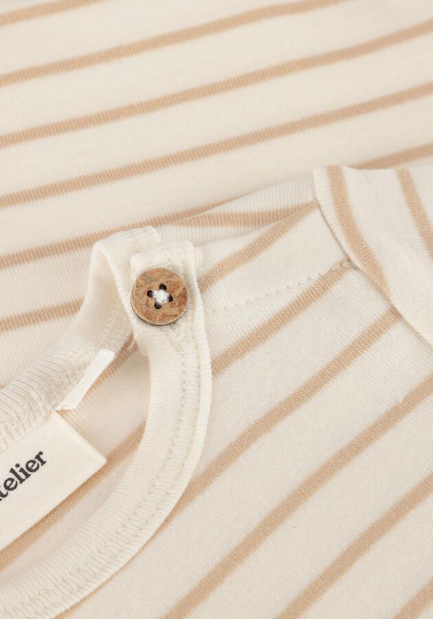 LIL' ATELIER Baby Rompers Nbmgeo Anm Ss Body Lil Ecru