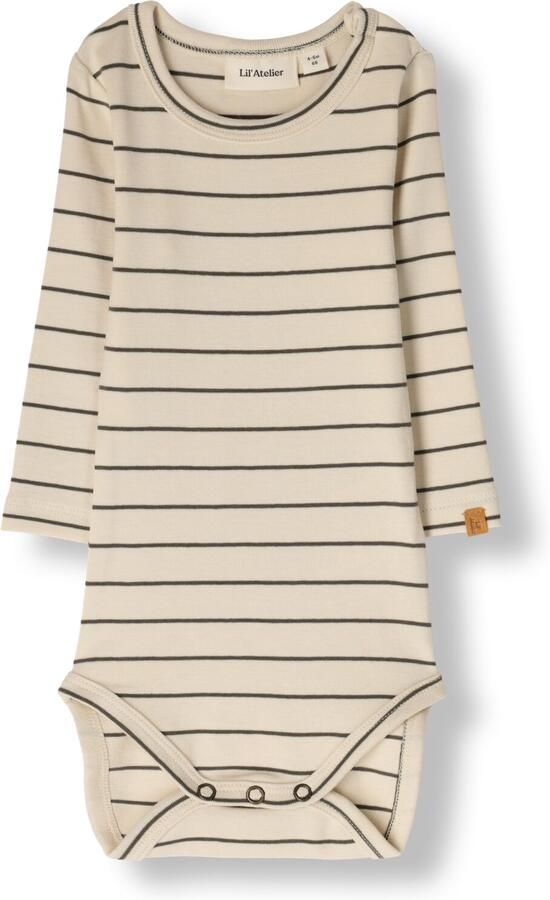 LIL' ATELIER Baby Rompers Nbmgeo Lim Ls Slim Body Lil Ecru - Foto 2
