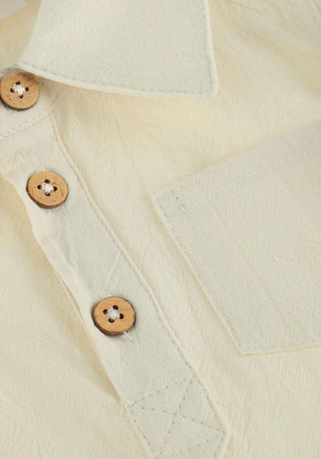 LIL' ATELIER Baby Rompers Nbmhadam Ls Body Shirt Lil Ecru