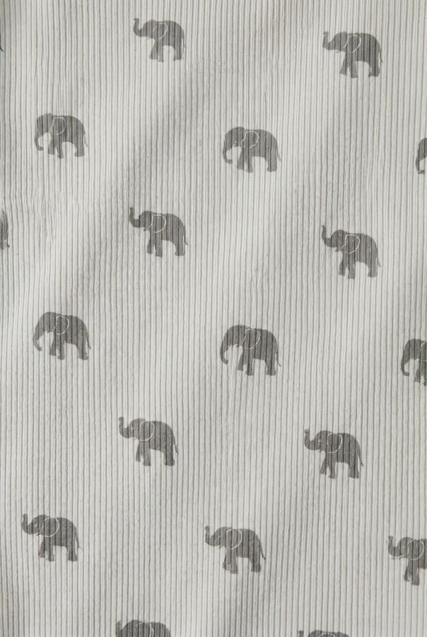 LIL' ATELIER Baby Rompers Nbmlavo Eko Ls Slim Body Lil Lichtgrijs - Foto 2