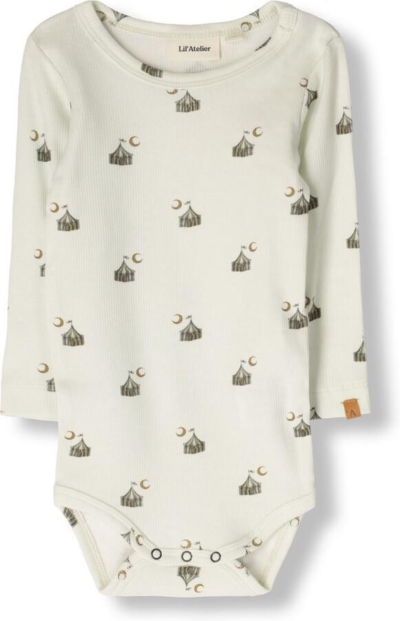 LIL' ATELIER Baby Rompers Nbmlavo Enk Ls Slim Body Lil Ecru - Foto 2