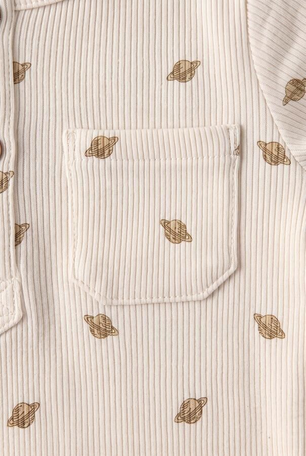 LIL' ATELIER Baby Rompers Nbmlavo Eno Ls Slim Body Lil Beige - Foto 2