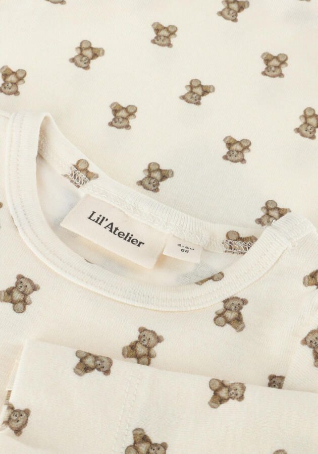 LIL' ATELIER Baby Rompers Nbngayo Elo Ls Slim Body Lil Beige