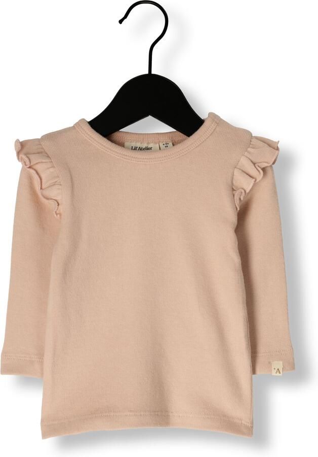 LIL' ATELIER Baby Tops & T-shirts Nbfthora Hyk Ls Slim Top Lil Lichtroze - Foto 2