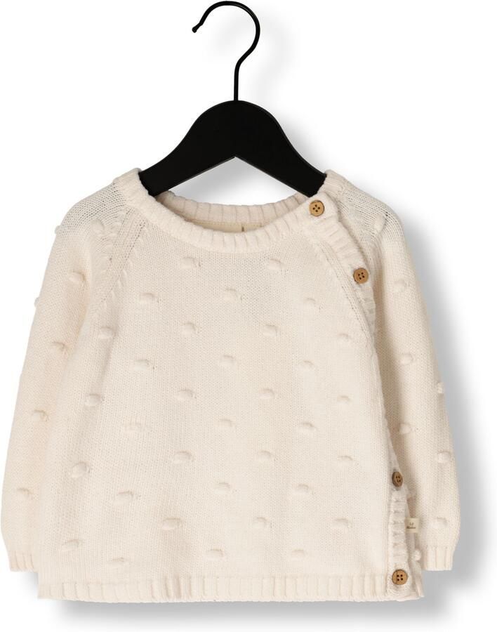 LIL' ATELIER Baby Truien & Vesten Nbfgable Ls Wrap Knit Lil Creme - Foto 2