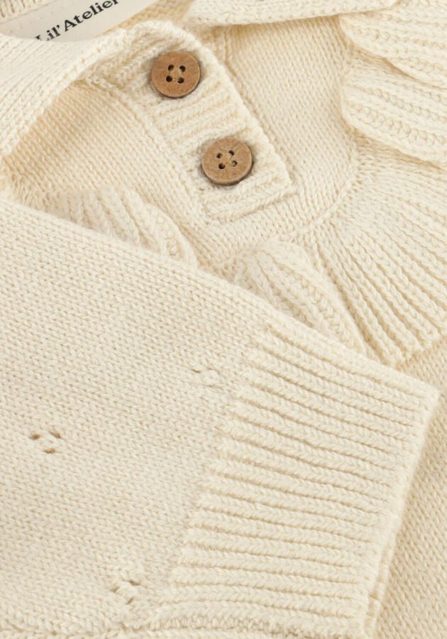 LIL' ATELIER Baby Truien & Vesten Nbfnakita Ls Loose Knit Lil Ecru