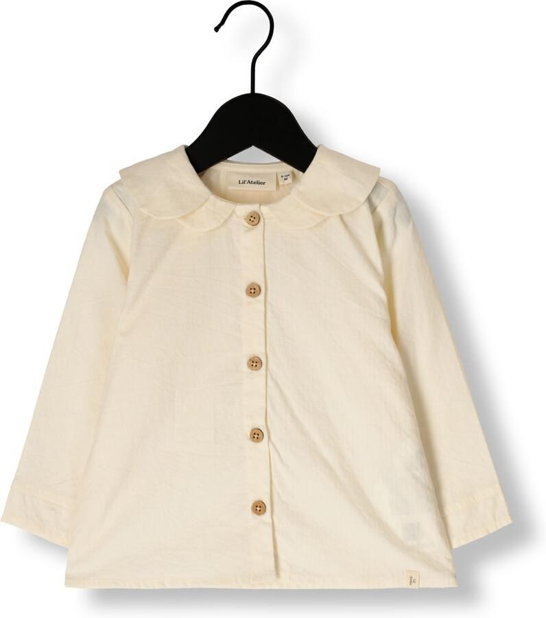 LIL' ATELIER Baby Truien & Vesten Nbfrosito Ls Loose Shirt Lil Ecru - Foto 2