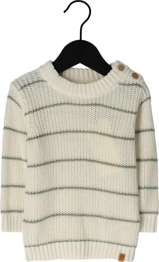 LIL' ATELIER Baby Truien & Vesten Nbmemlen Ls Knit Stripe Lil Creme