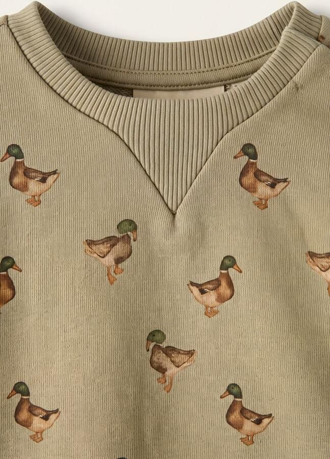 LIL' ATELIER Baby Truien & Vesten Nbmjobo Ain Ls Loose Sweat Lil Khaki - Foto 2