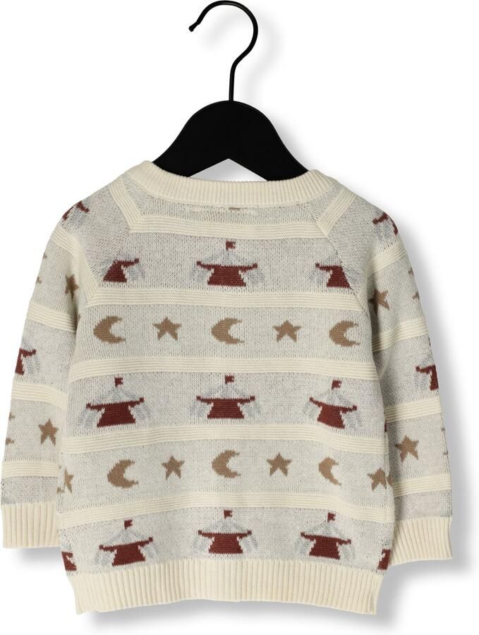 LIL' ATELIER Baby Truien & Vesten Nbmlamai Ls Knit Card Lil Creme