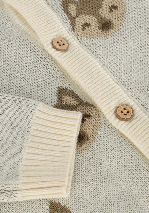 LIL' ATELIER Baby Truien & Vesten Nbmlamoe Ls Knit Card Lil Beige - Foto 2