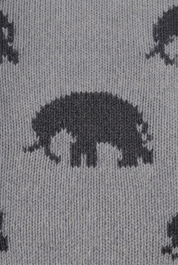 LIL' ATELIER Baby Truien & Vesten Nbmlulio Knit Card Lil Grijs - Foto 3