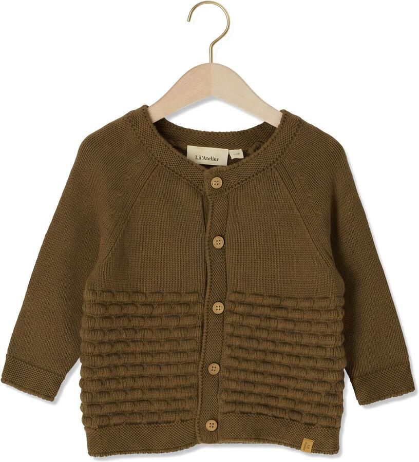 LIL' ATELIER Baby Truien & Vesten Nbnnobir Ls Knit Card Lil Bruin - Foto 2