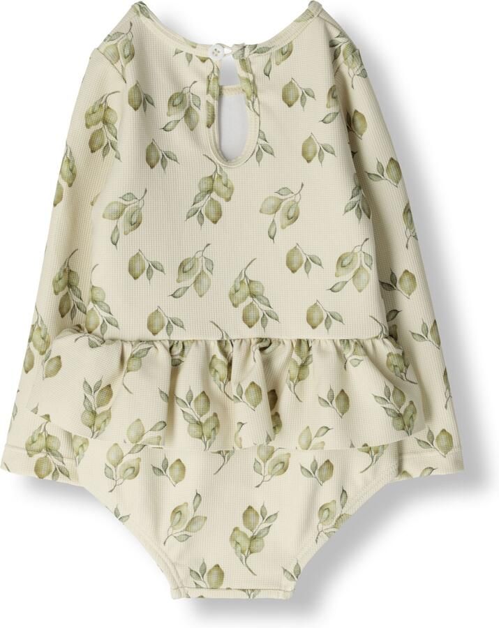 LIL' ATELIER Baby Zwemkleding Nbffloria Ls Swimsuit Lil Beige