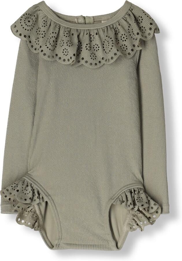 LIL' ATELIER Baby Zwemkleding Nbffola Ls Swimsuit Lil Olijf - Foto 3