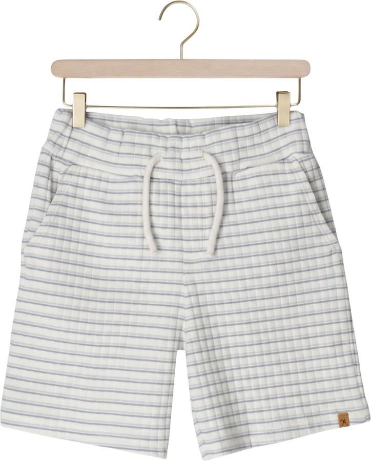 LIL' ATELIER Jongens Broeken Nmmhaldur Loose Shorts Lil Gebroken Wit