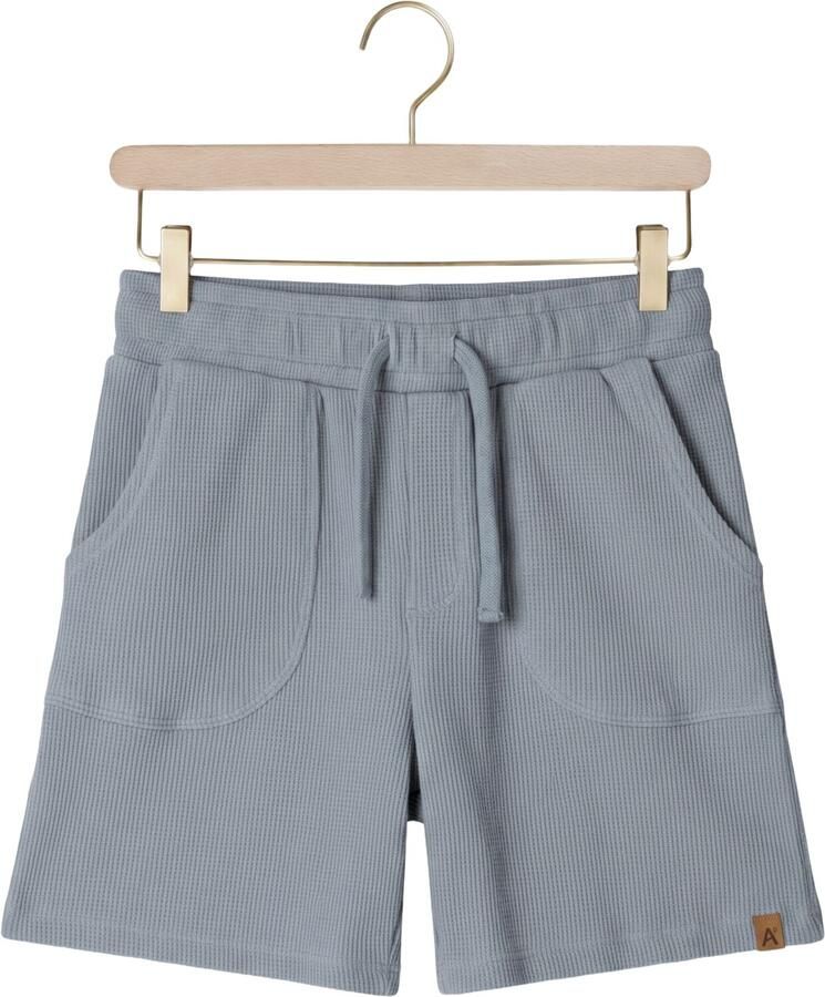 LIL' ATELIER Jongens Broeken Nmmharun Loose Sweat Shorts Lil Lichtblauw