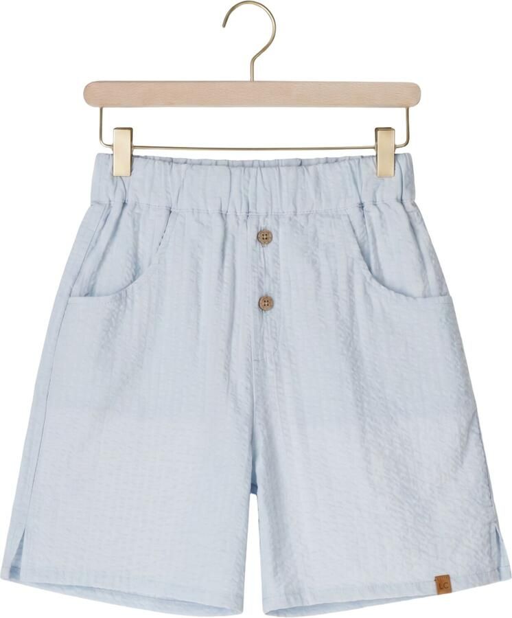 LIL' ATELIER Jongens Broeken Nmmhoman Mak Loose Shorts Lil Lichtblauw