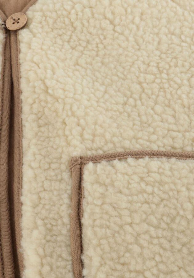 LIL' ATELIER Jongens Colberts Nmmjono Rlx Sherpa Vest Lil Ecru - Foto 2