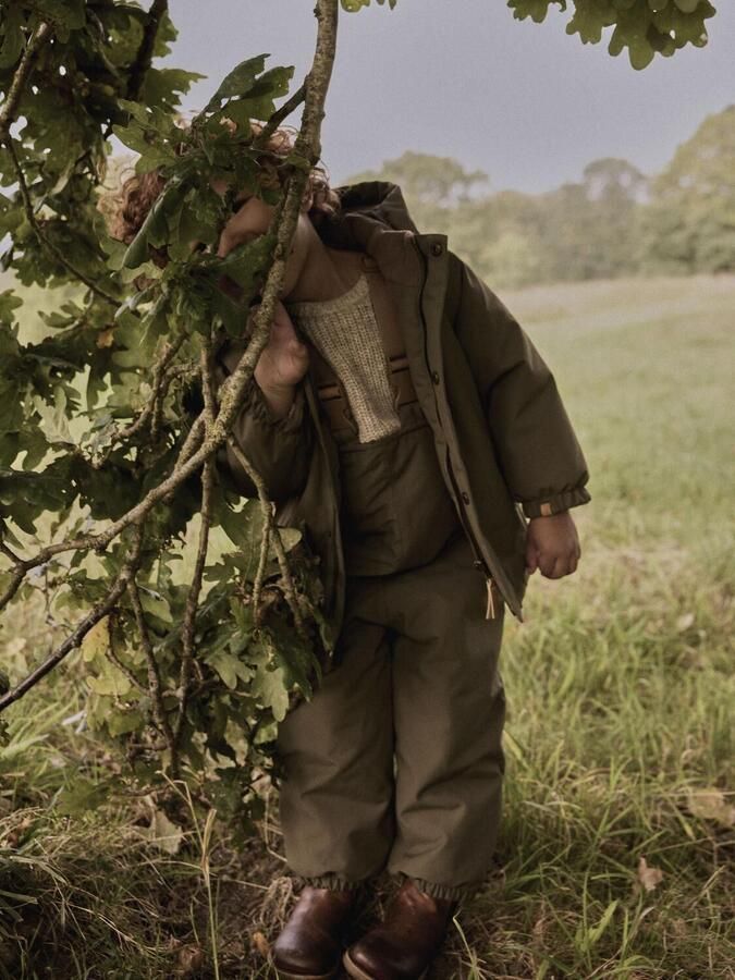 LIL' ATELIER Jongens Jassen Nmmlasnow10 Jkt Solid Fo Lil Groen