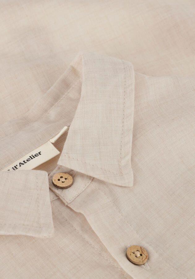 LIL' ATELIER Jongens Overhemden Nmmtarou Ss Loose Shirt Lil Ecru - Foto 2
