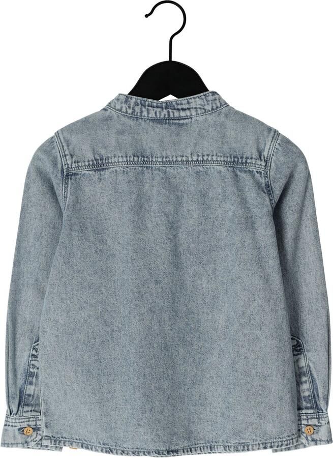 LIL' ATELIER Jongens Overhemden Nmmtaya Ls Loose Dnm Shirt Lichtblauw - Foto 3