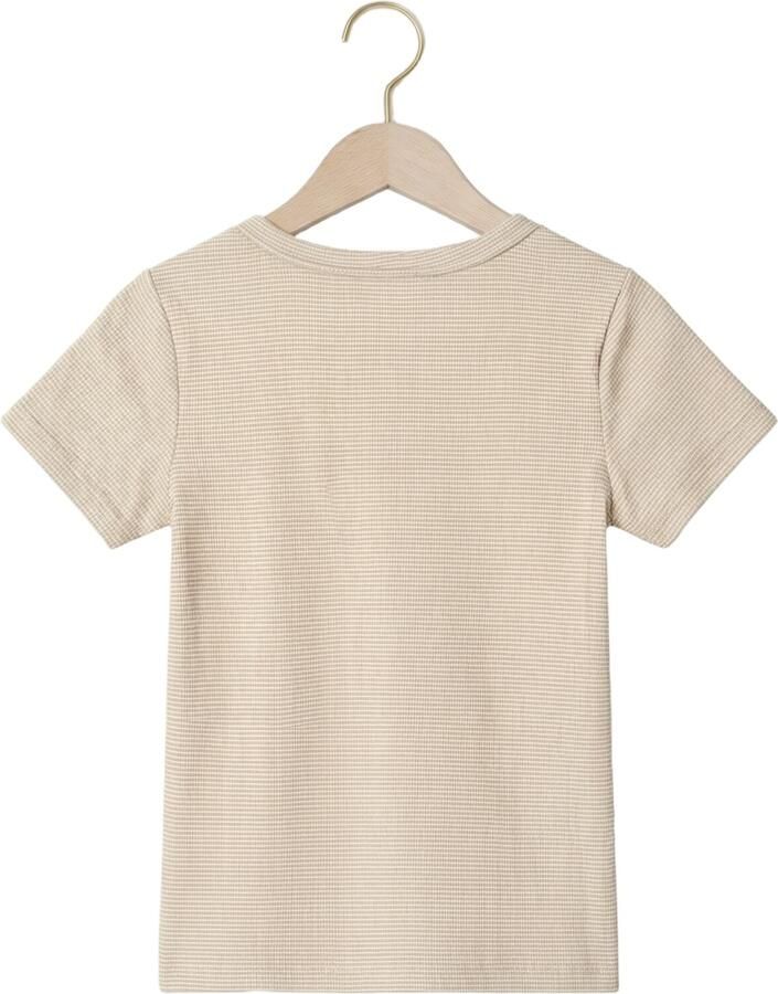 LIL' ATELIER Jongens Polo's & T-shirts Nmmfeng Ss Slim Top Lil Beige - Foto 2