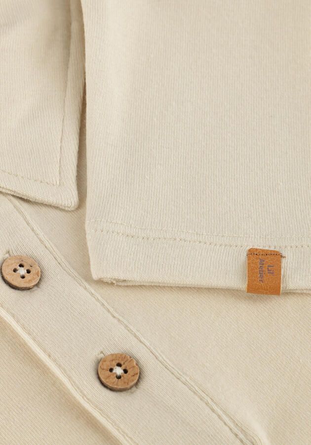 LIL' ATELIER Jongens Polo's & T-shirts Nmmfundo Lup Ls Top Lil Ecru