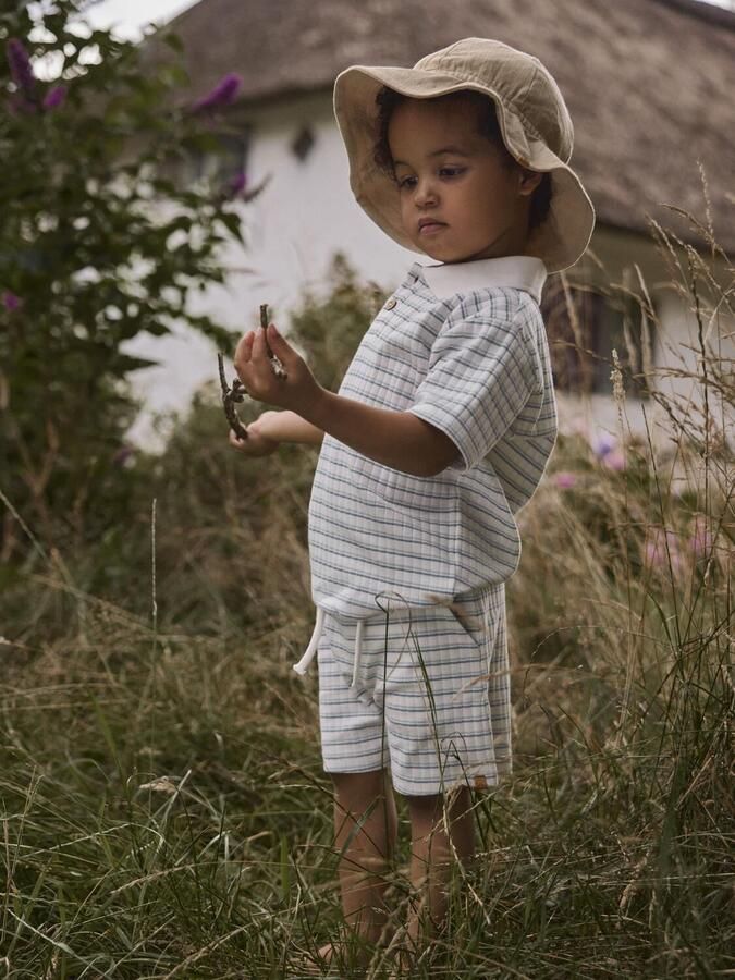 LIL' ATELIER Jongens Polo's & T-shirts Nmmhaldur Ss Loose Polo Lil Gebroken Wit - Foto 3