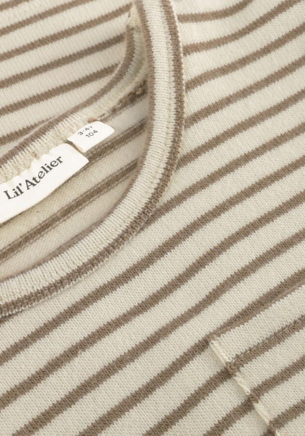LIL' ATELIER Jongens Polo's & T-shirts Nmmthoro Jen Ls Slim Top Lil Zand - Foto 2