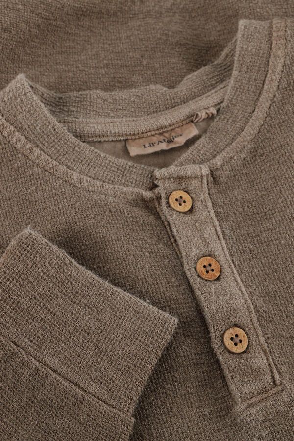 LIL' ATELIER Jongens Truien & Vesten Nmmbanjo Ls Loose Sweat Lil Taupe - Foto 2