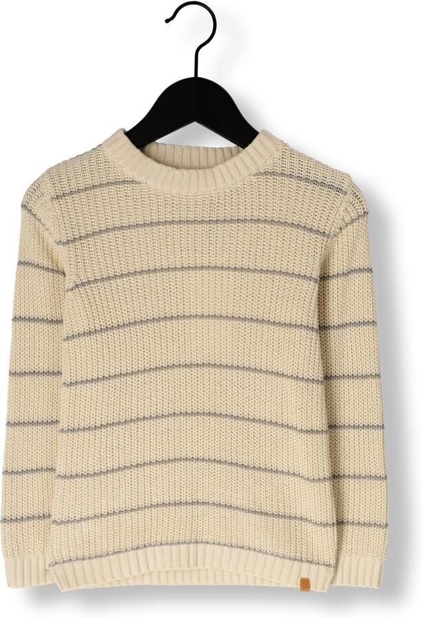 LIL' ATELIER Jongens Truien & Vesten Nmmemlen Ls Knit Stripes Lil Ecru - Foto 3