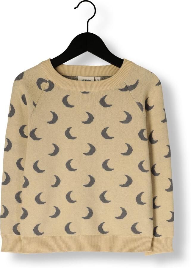 LIL' ATELIER Jongens Truien & Vesten Nmmlulio Ls Knit Lil Beige - Foto 2