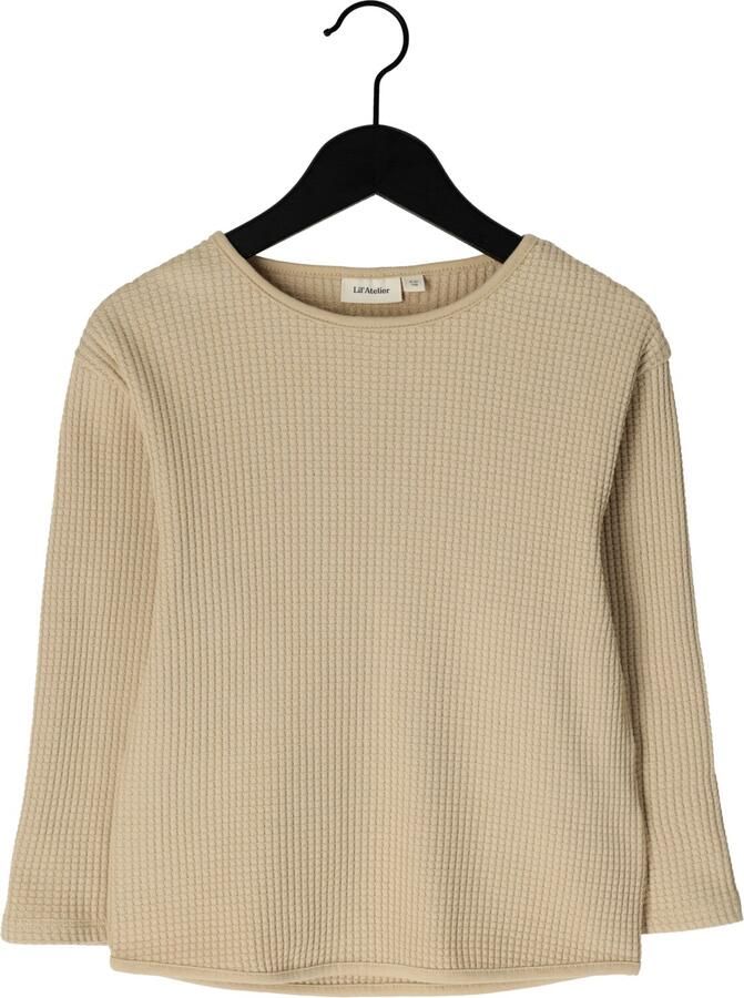 LIL' ATELIER Jongens Truien & Vesten Nmmtanko Ls Loose Sweat Lil Beige