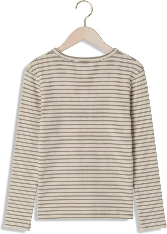 LIL' ATELIER Jongens Truien & Vesten Nmmthoro Jen Ls Slim Top Lil Beige - Foto 2