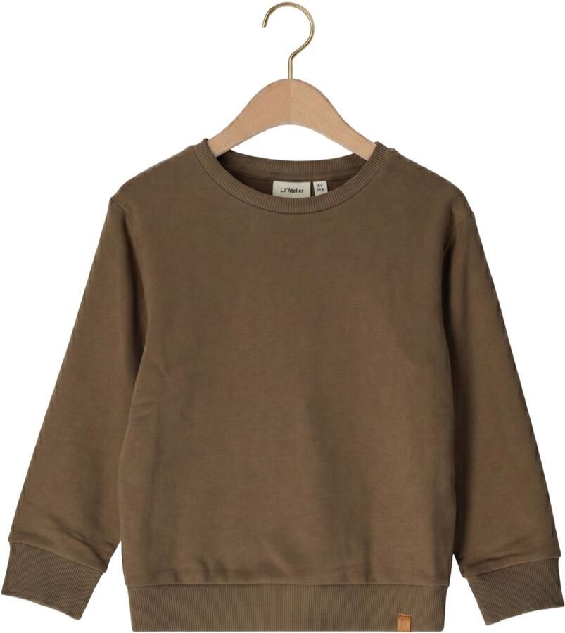 LIL' ATELIER Truien & Vesten Nmnilondon Loose Sweat Bru Lil Noos Bruin