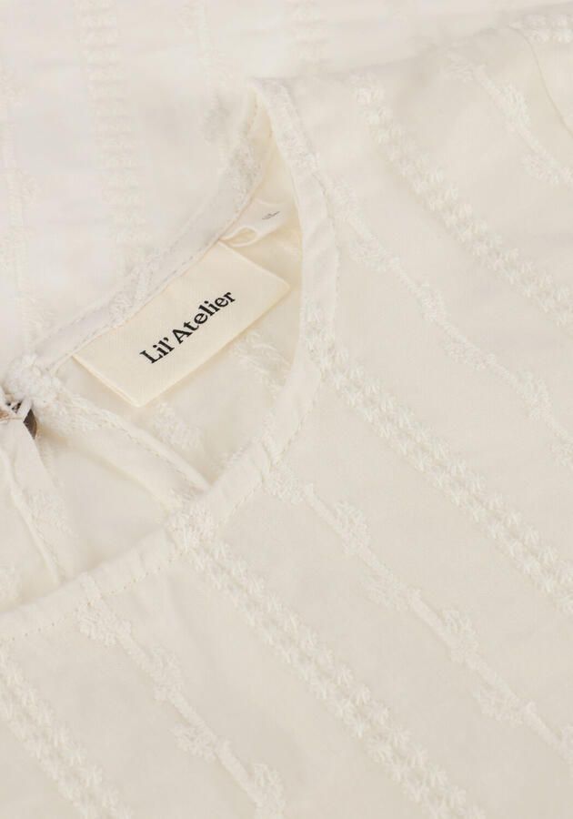 LIL' ATELIER Meisjes Blouses Nmfjazelle Ss Loose Shirt Lil Wit - Foto 2